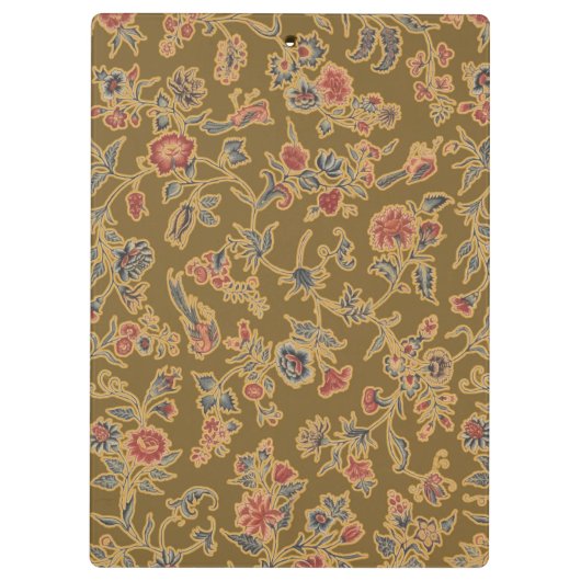 Classic Flower Chintz  zacht bloemontwerp Klembord (Achterkant)