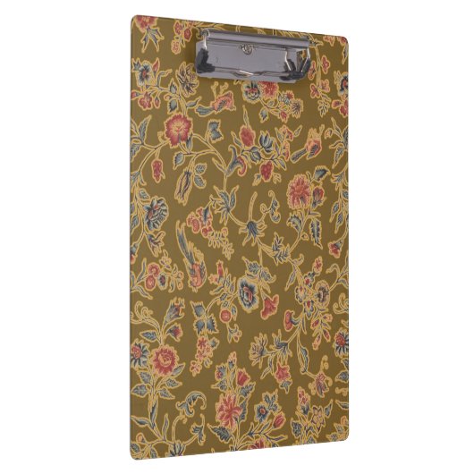 Classic Flower Chintz  zacht bloemontwerp Klembord (Rechts)