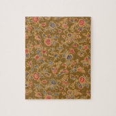 Classic Flower Chintz zacht bloemontwerp Legpuzzel (Verticaal)