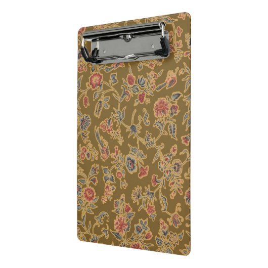 Classic Flower Chintz zacht bloemontwerp Mini Klembord (Angled2)