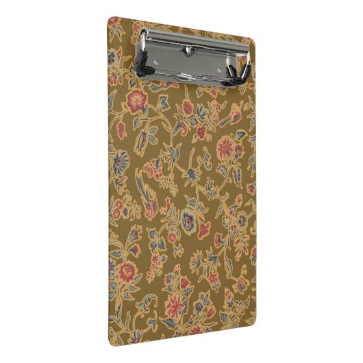 Classic Flower Chintz zacht bloemontwerp Mini Klembord (Schuin)