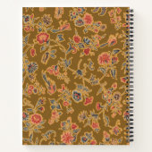 Classic Flower Chintz zacht bloemontwerp Notitieboek (Achterkant)