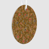 Classic Flower Chintz  zacht bloemontwerp Ornament (voorkant)