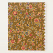 Classic Flower Chintz  zacht bloemontwerp Planner (Achterkant)