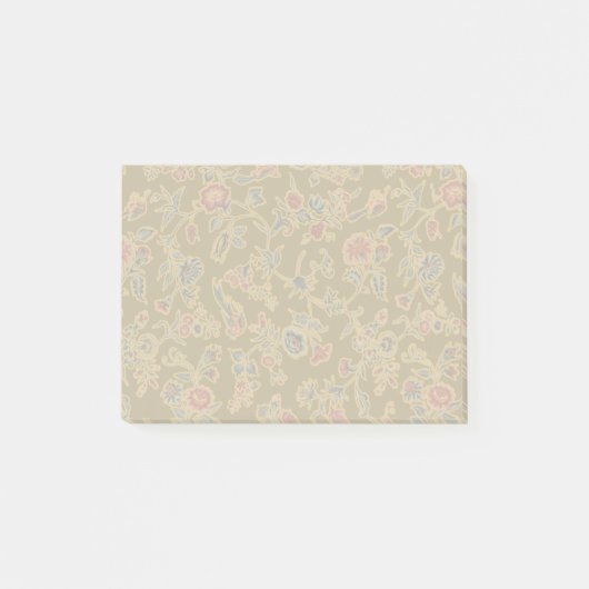Classic Flower Chintz zacht bloemontwerp Post-it® Notes (Voorkant)