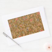 Classic Flower Chintz  zacht bloemontwerp Rechthoekige Sticker (Envelop)