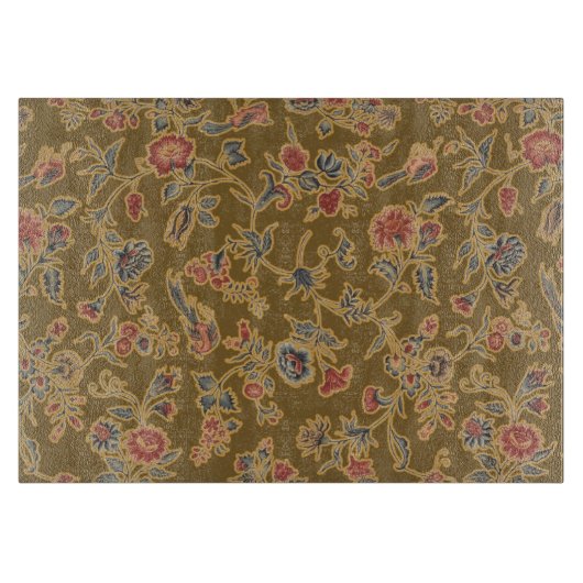 Classic Flower Chintz  zacht bloemontwerp Snijplank (Voorkant)