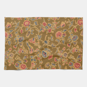 Classic Flower Chintz  zacht bloemontwerp Theedoek
