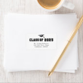 Classic Font Klasse van 2024 Afstuderen Adres Etiket (Insitu)