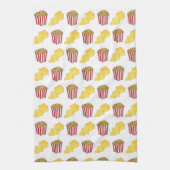 Classic Food Pairing Movie Theater Popcorn Butter Theedoek (Verticaal)