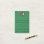 Classic Football Sport Notitieblok Gift Post-it® Notes (Op bureau)