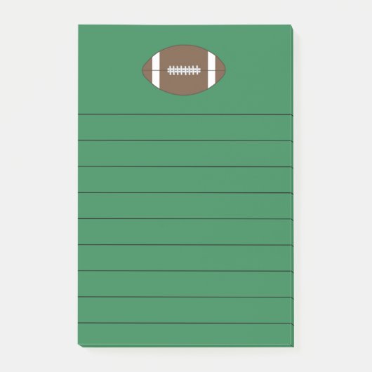 Classic Football Sport Notitieblok Gift Post-it® Notes (Voorkant)