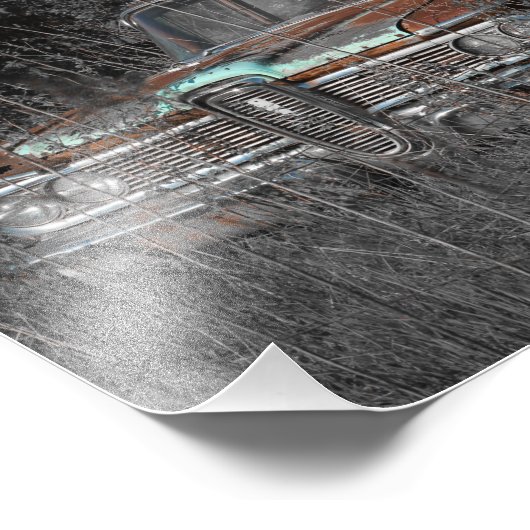 Classic Ford Edsel Foto Afdruk (Hoek)