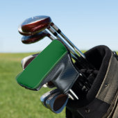 Classic Forest Green Golf Putter Hoesje met stijl Golfheadcover (Insitu)