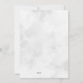 Classic Formal Graduation Announcement Kaart (Achterkant)