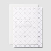 Classic Formal Wedding Photo Invitation Vellum Uitnodigingen (Offset (Uitnodiging))
