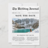 Classic Fotokrant Wedding Journal Save The Date (Voorkant)