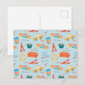 Classic FRIENDS™ Icons Patroon Briefkaart (Voorkant / Achterkant)