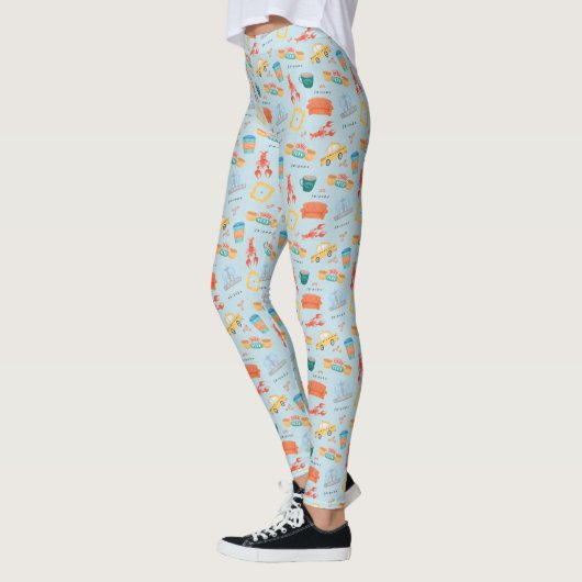 Classic FRIENDS™ Icons Patroon Leggings (Links)