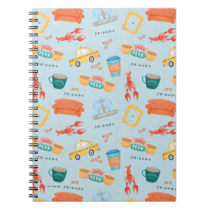 Classic FRIENDS™ Icons Patroon Notitieboek