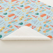 Classic FRIENDS™ Icons Patroon Sherpa Deken (3/4)