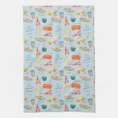 Classic FRIENDS™ Icons Pattern Theedoek (Verticaal)