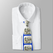 Classic Frill Pigeons Satinettes Stropdas (Gebonden)