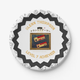 Classic Gamers Verjaardag Party Borden Papieren Bordje