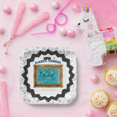 Classic Gamers Verjaardagsfeest Cool Play Borden Papieren Bordje (Feest)