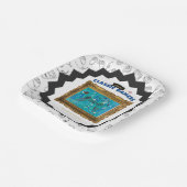 Classic Gamers Verjaardagsfeest Cool Play Borden Papieren Bordje (Gebogen)