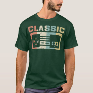CLASSIC Gaming Retro videospelcontroller T-shirt