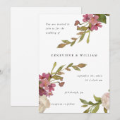 Classic Garden Waterverf Wedding (Voorkant / Achterkant)