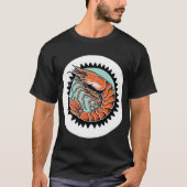 Classic Garnaal Flash Tattoo T-shirt (Voorkant)