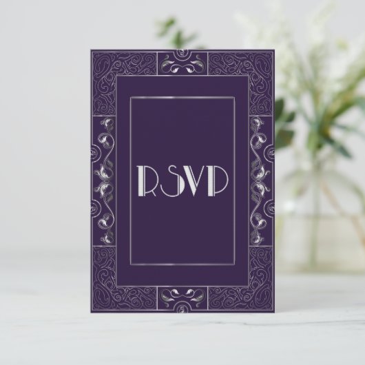 Classic Gatsby Style RSVP Manuela 2 (Staand voorkant)