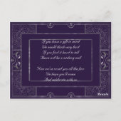 Classic Gatsby Wishing Well3 Manuela Briefkaart (Achterkant)