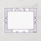 Classic Gatsby Wishing Well Manuela Briefkaart (Achterkant)