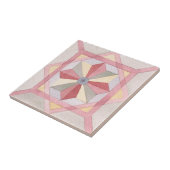 Classic Geometric waterverf Scandinavische patroon Tegeltje (Zijkant)