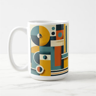 Classic Geometrisch ontwerp Mok, 11 oz Koffiemok