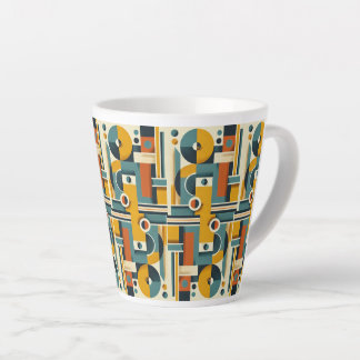 Classic Geometrisch ontwerp Mok, 11 oz Latte Mok