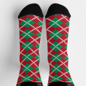 Classic Gepersonaliseerd Argyle Kerst Sokken (Top)