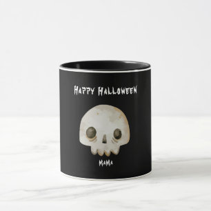 Classic Ghost Skeleton Happy Halloween Mama Mok