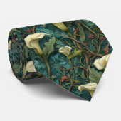 Classic Gifts For Father Calla Lilies Floral Stropdas (Opgerold)