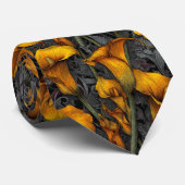 Classic Gifts For Him Calla Lilies Flower Stropdas (Opgerold)