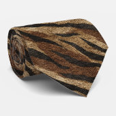 Classic Gifts For Him Tiger Skin Stropdas (Opgerold)