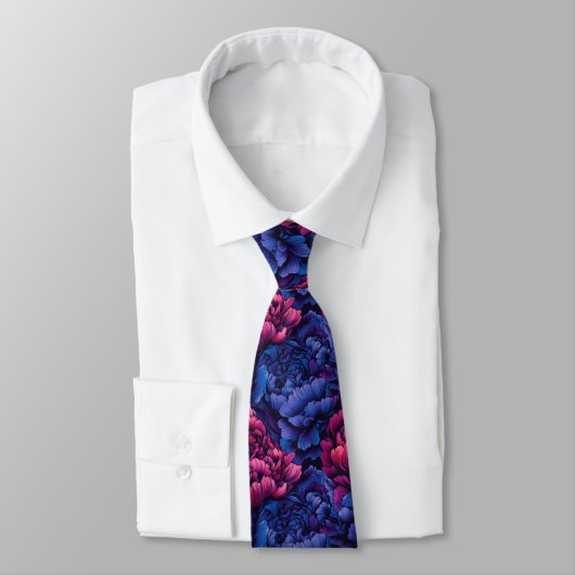 Classic Gifts For Men Peonies Flower Stropdas (Gebonden)