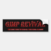 Classic Gimp Revival Bumpersticker (Voorkant)