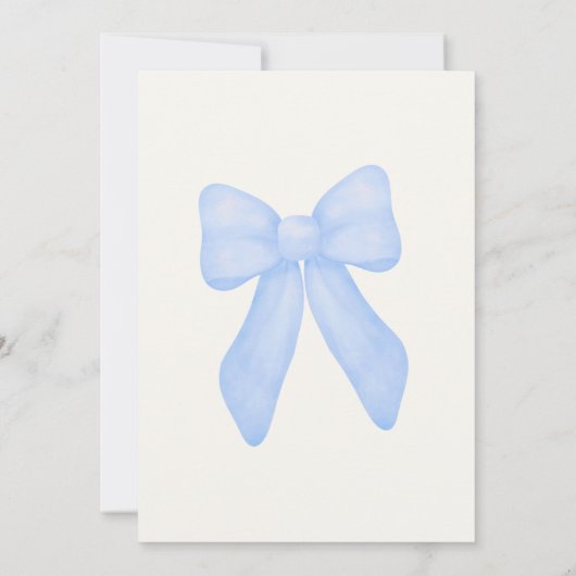 Classic Gingham Beer Baby shower Invitation Kaart (Achterkant)