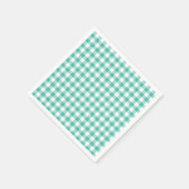 Classic Gingham Bluegrass Green Servet (Hoek)