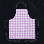 Classic Gingham Check Pset Patroon Lila Schort<br><div class="desc">Moderne zomertrend picknick deken gingham plaid tartan patroon. Pasteltonen esthetisch. Cute gingham-ontwerp voor modern home decor interior design. Kleurrijk boho perst een gingham patroon. Pastel gingham home decor en geschenken. Pastel lavender paars violet gingham model design home decor.</div>