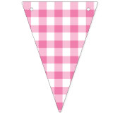 Classic Gingham Fuchsia Vlaggetjes (Tweede vlag)